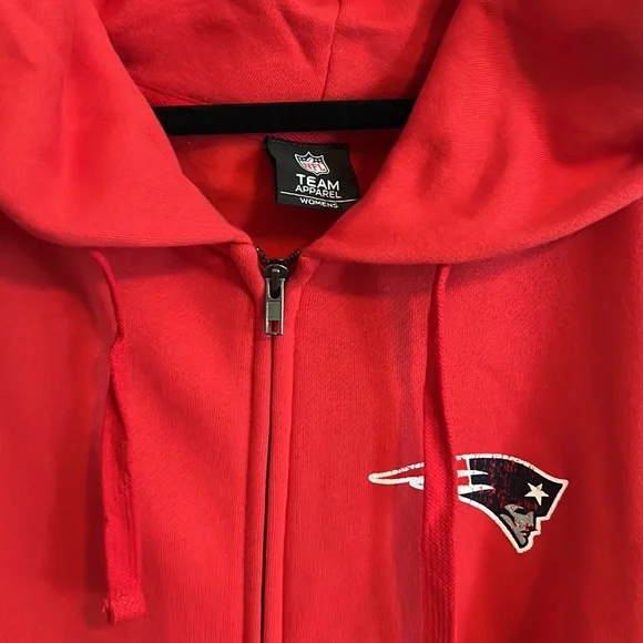 New England Patriots Women’s Plus Size Zip Up Hoodie size XXL *NWT* - Picture 3 of 12